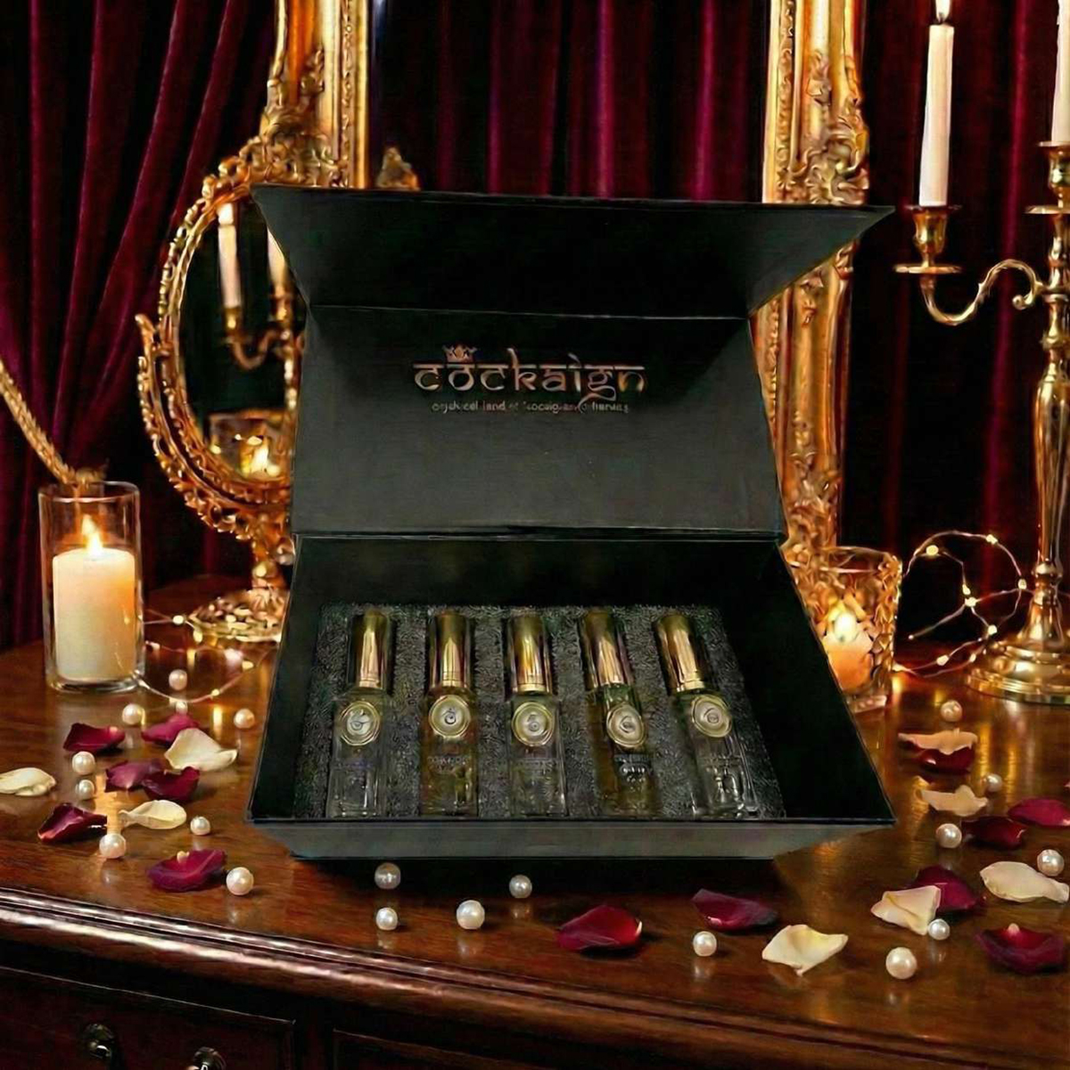 Trial pack of Serene, White Rose Oud, Tobacco Vanilla Milkshake & Classic